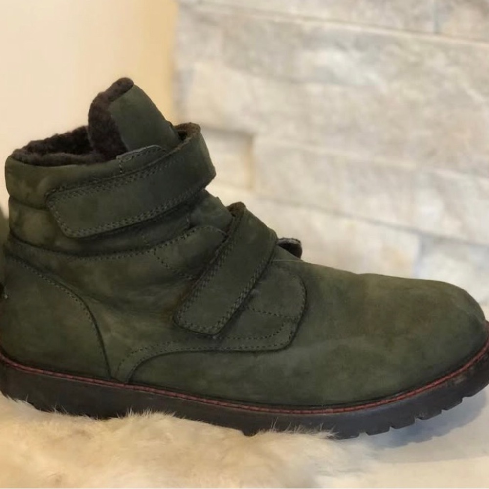 Boy's Green Winter Boots